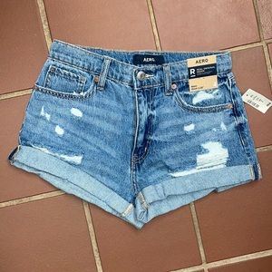Aeropostale Aero Mom short shorts non stretch